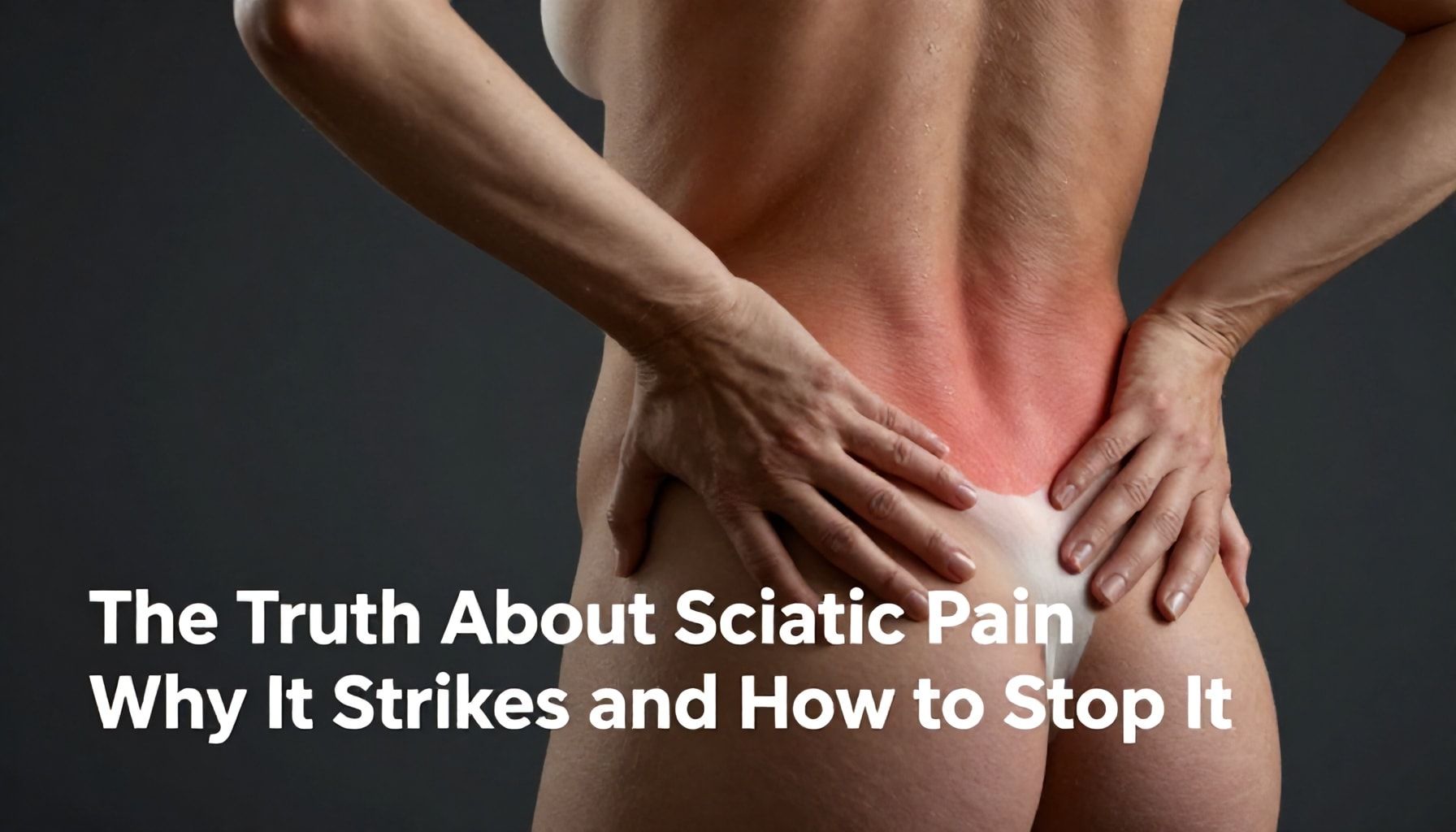 The Truth About Sciatic Pain: Why It Strikes and How to Stop It*