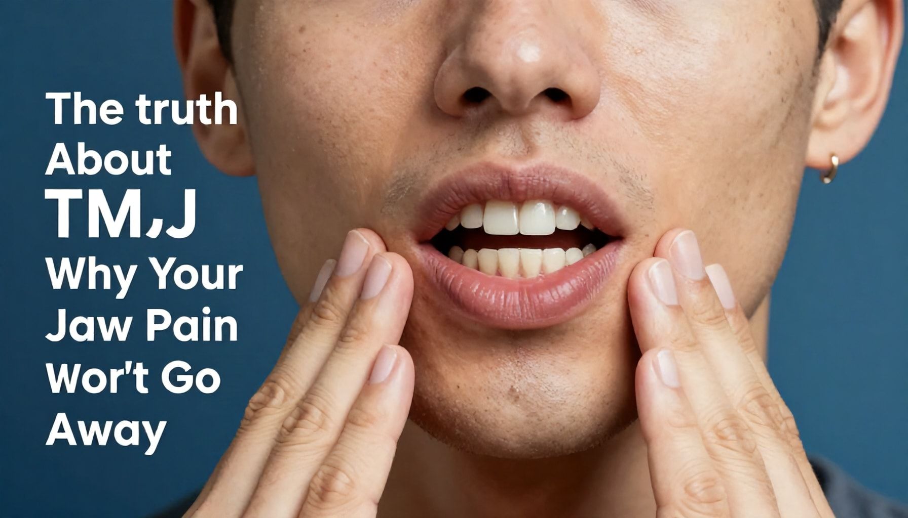 The Truth About TMJ: Why Your Jaw Pain Won’t Go Away*
