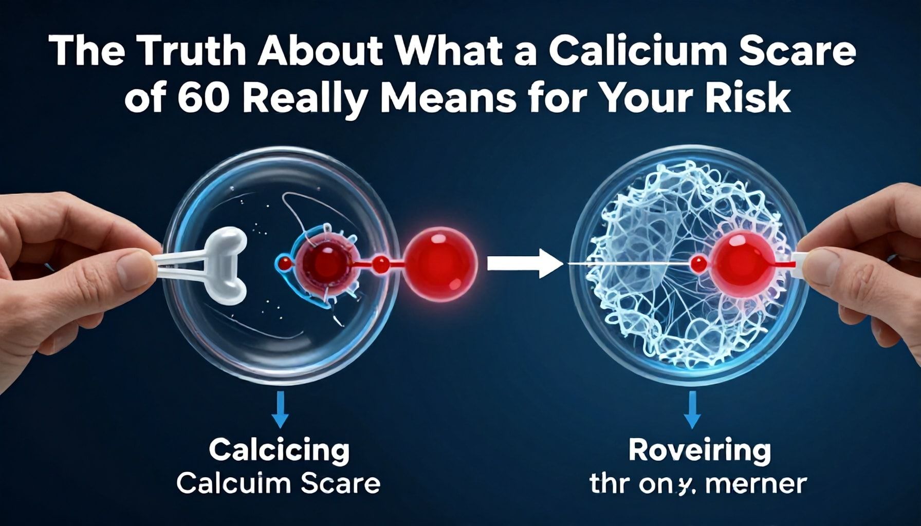 The Truth About What a Calcium Score of 60 Really Means for Your Risk*