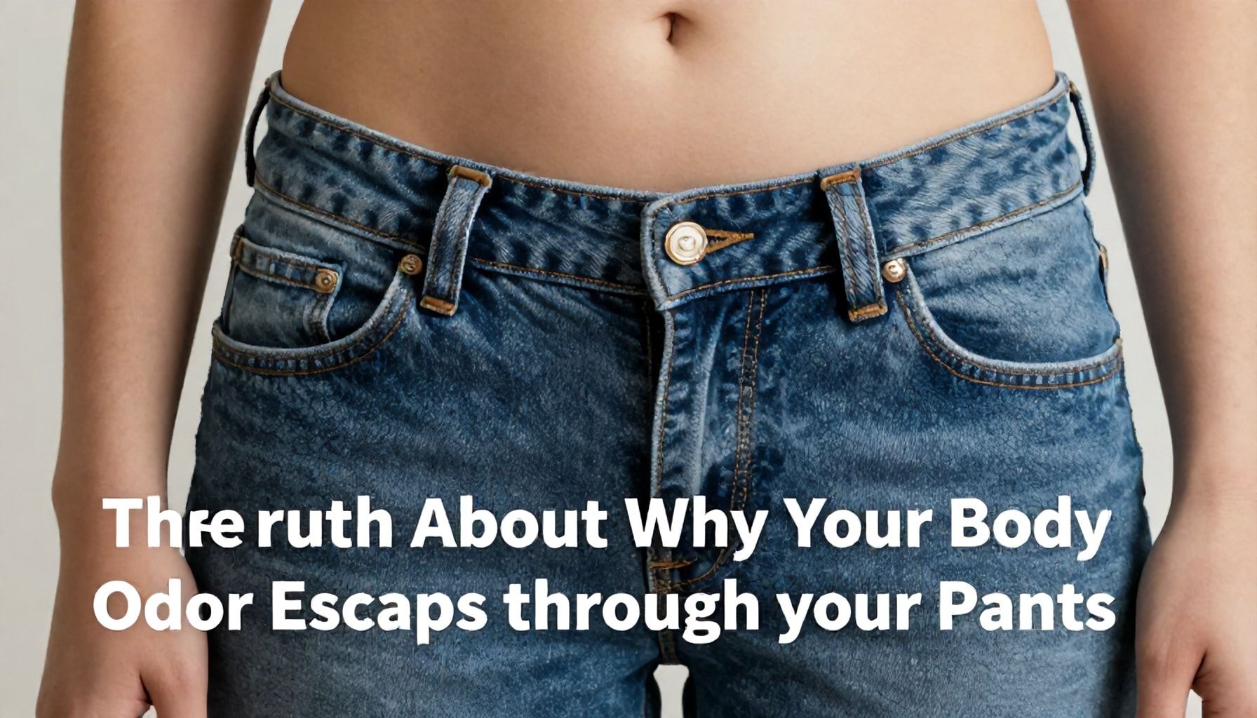 The Truth About Why Your Body Odor Escapes Through Your Pants*
