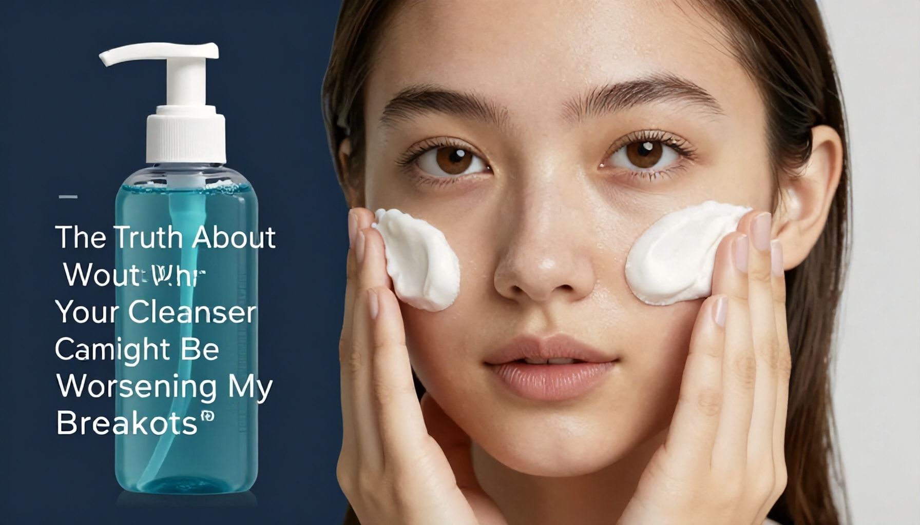 The Truth About Why Your Cleanser Might Be Worsening Your Breakouts*