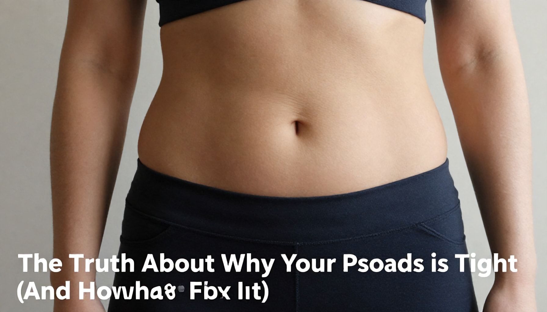 The Truth About Why Your Psoas Is Tight (And How to Fix It)"*