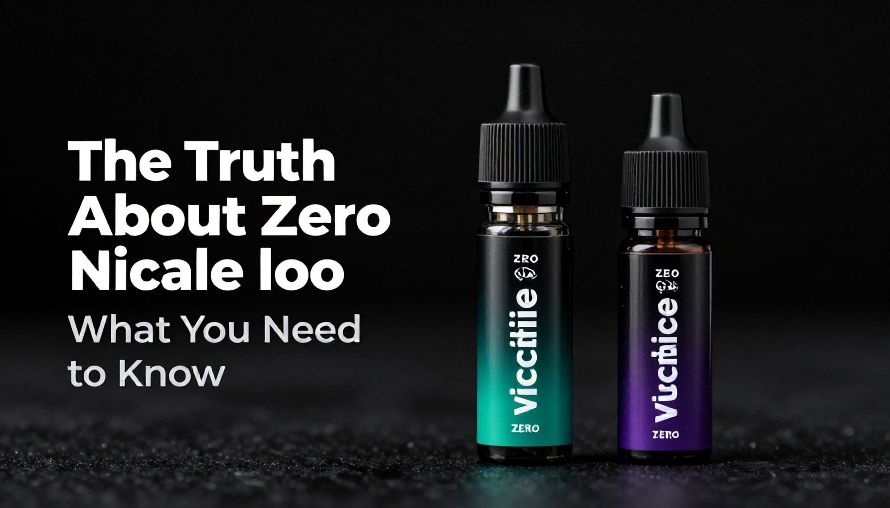 The Truth About Zero Nicotine Vapes: What You Need to Know