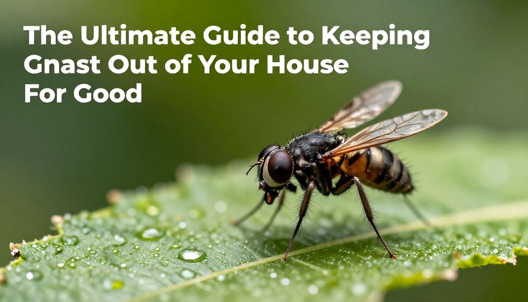 The Ultimate Guide to Keeping Gnats Out of Your House—For Good*