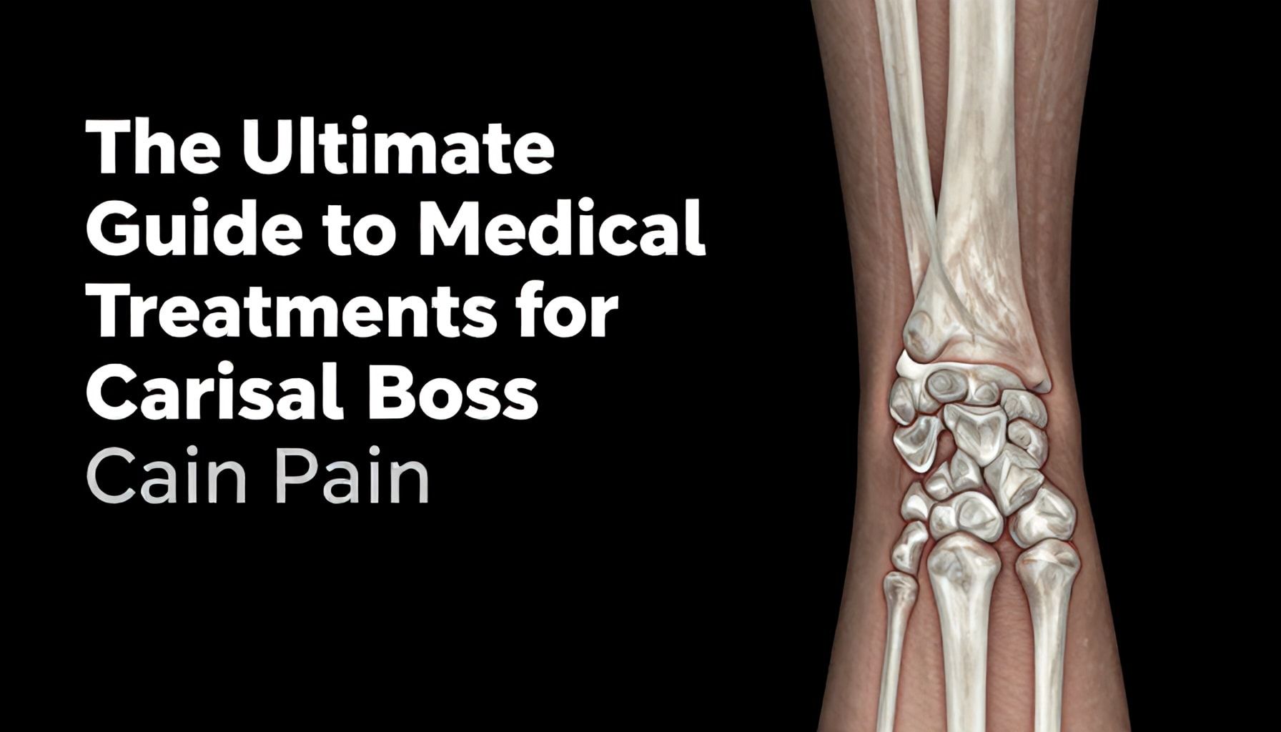The Ultimate Guide to Medical Treatments for Persistent Carpal Boss Pain