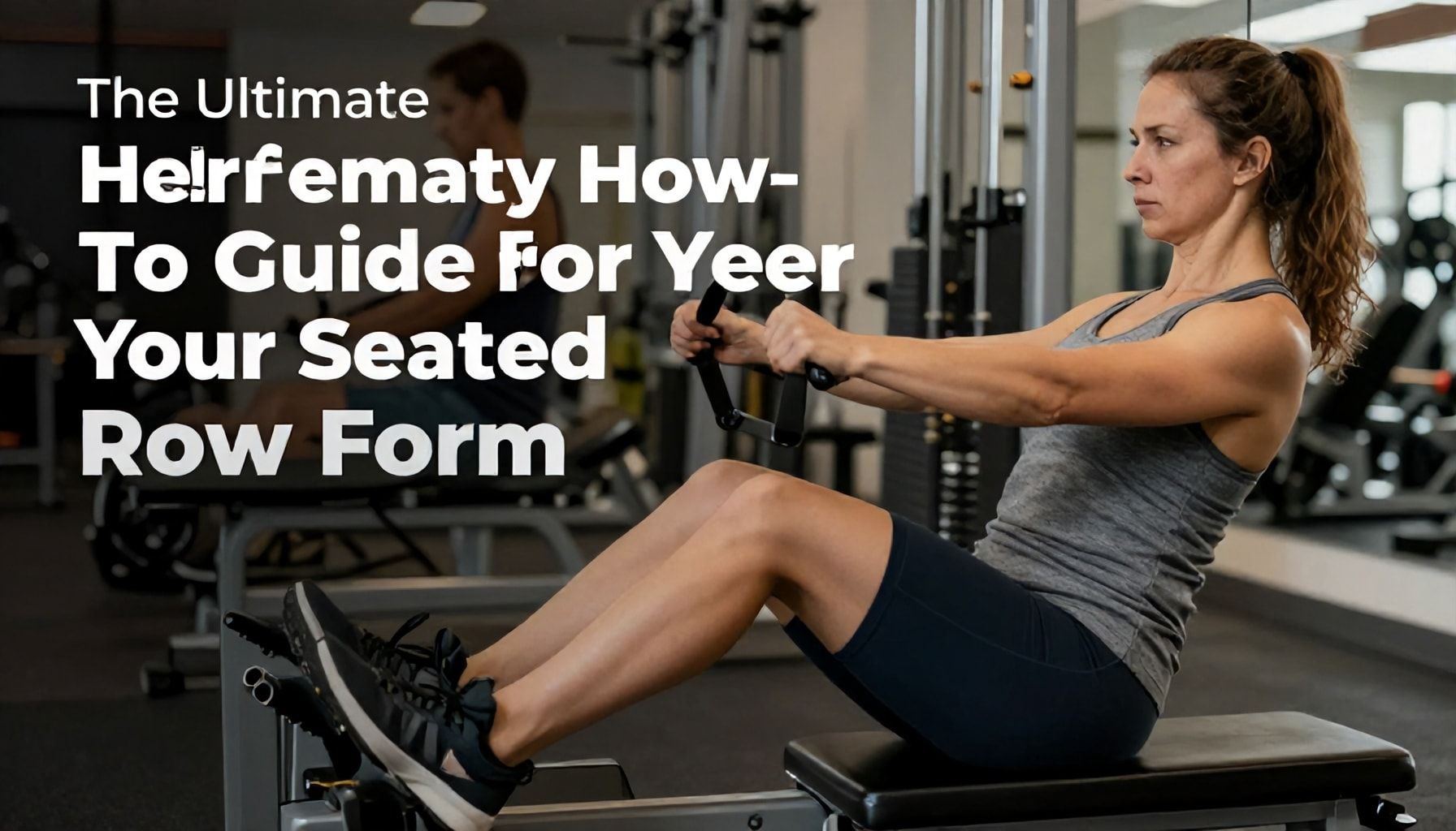 The Ultimate How-To Guide for Perfecting Your Seated Row Form*