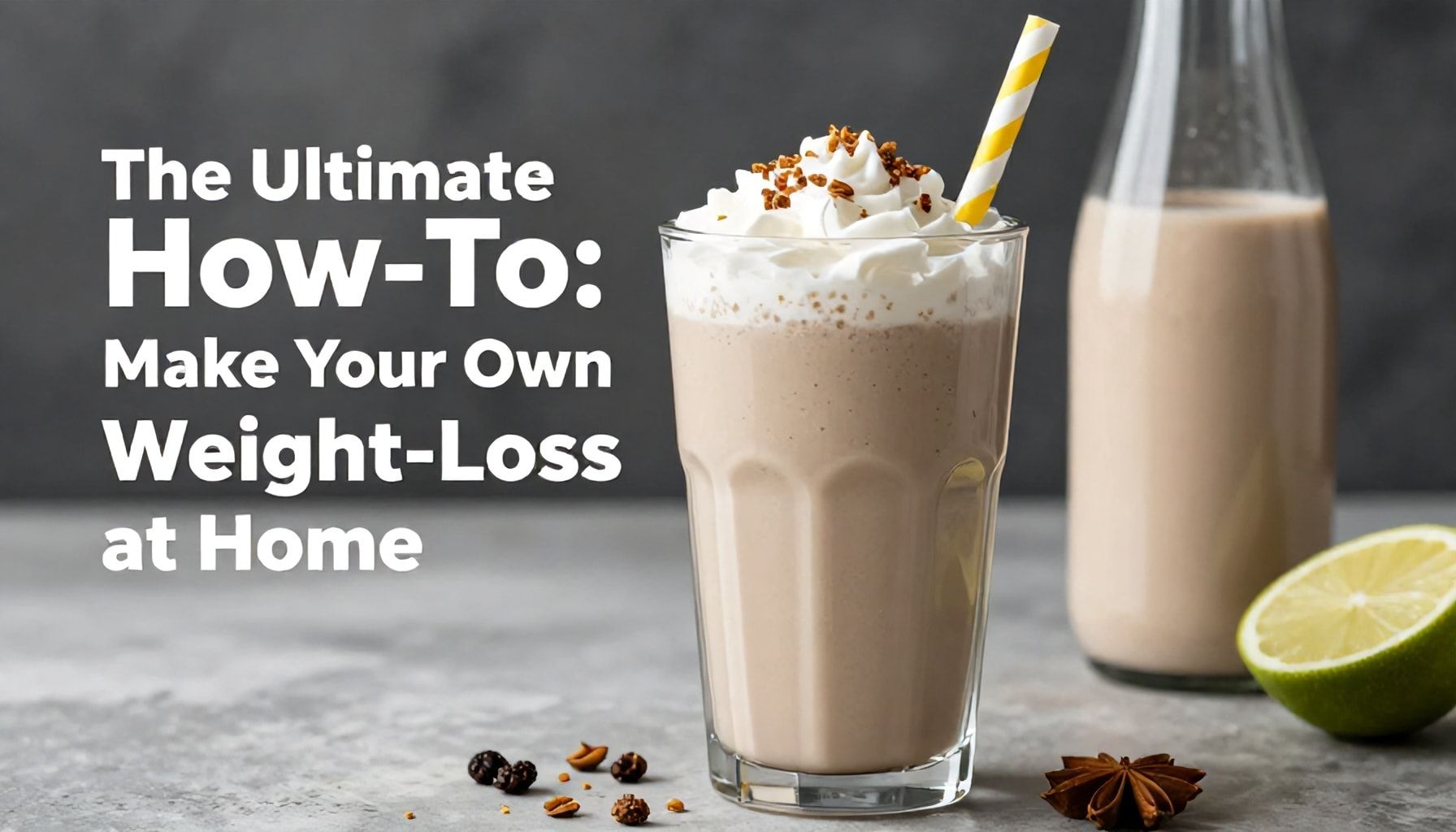 The Ultimate How-To: Make Your Own Weight-Loss Protein Shake at Home*