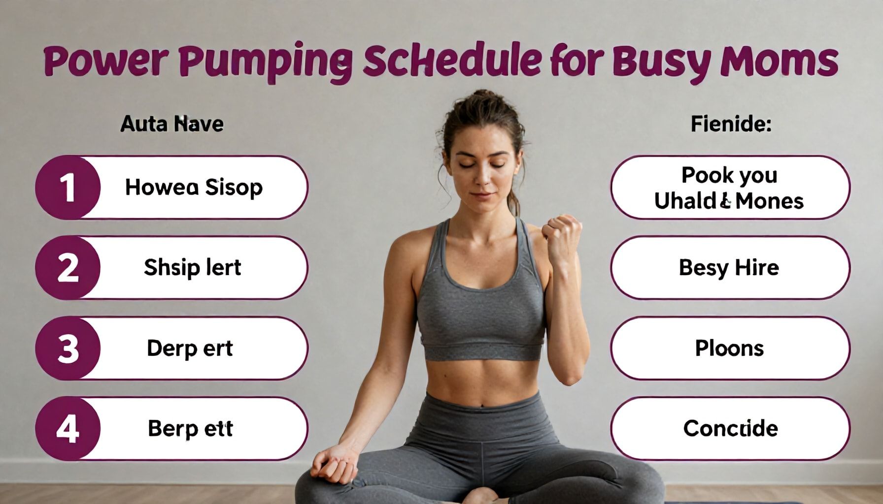 The Ultimate Power Pumping Schedule for Busy Moms*