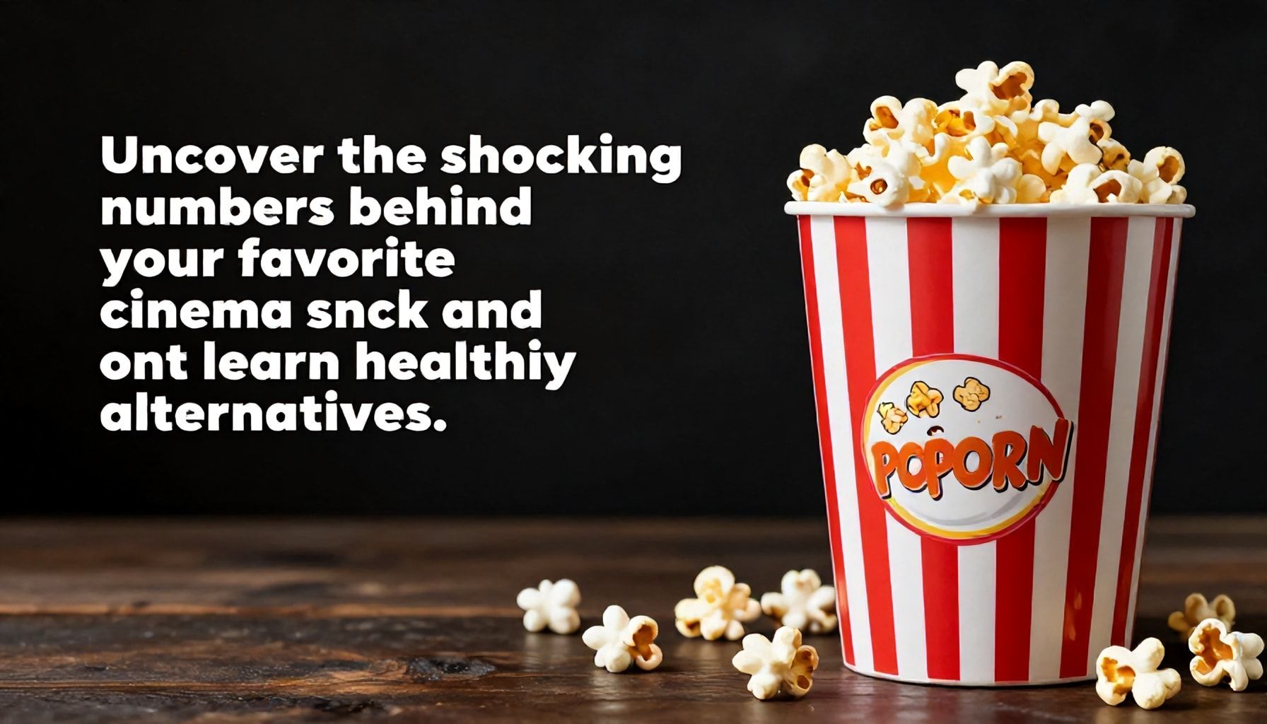 Uncover the shocking numbers behind your favorite cinema snack and learn healthier alternatives.