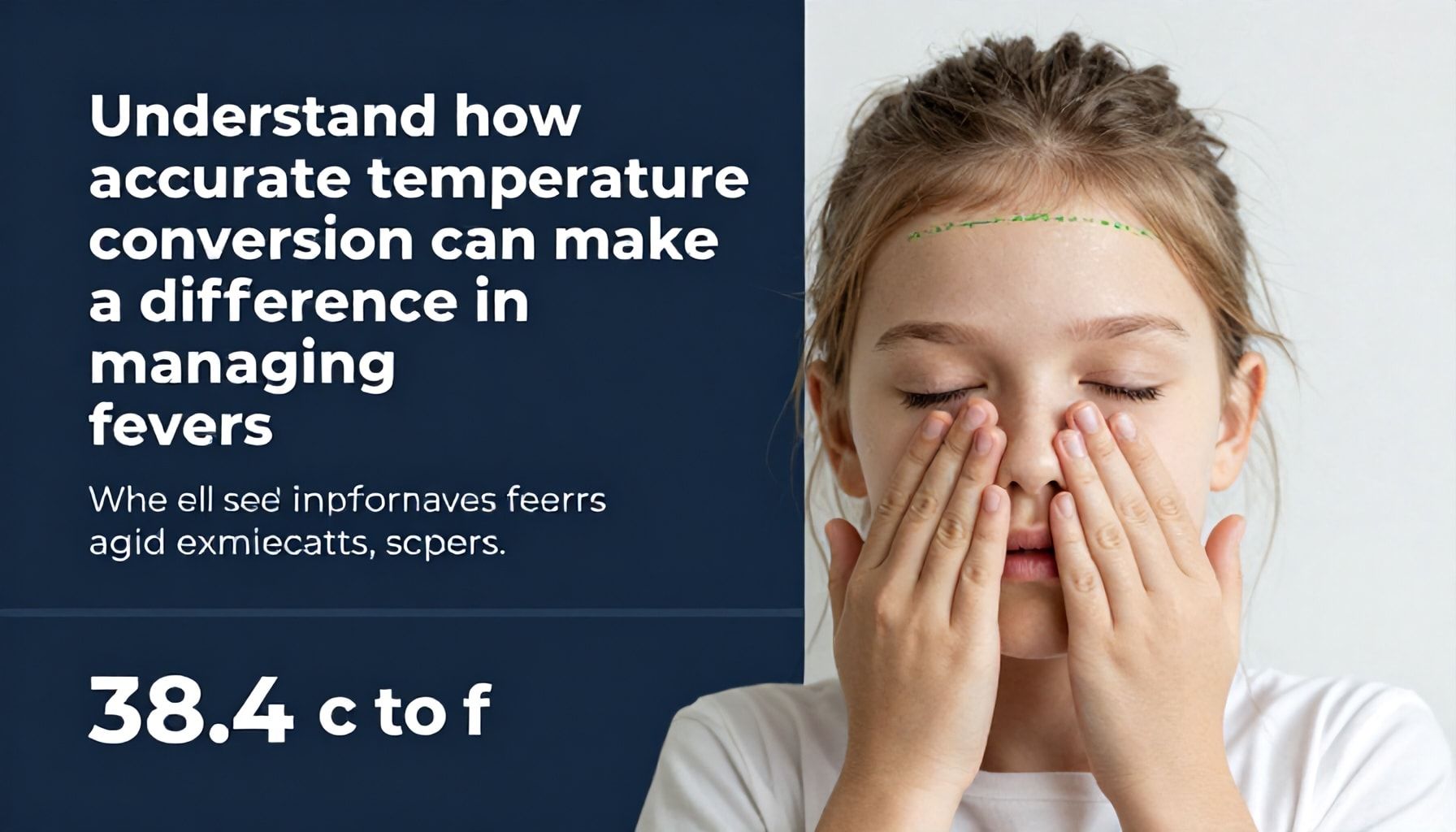 Understand how accurate temperature conversion can make a difference in managing fevers.