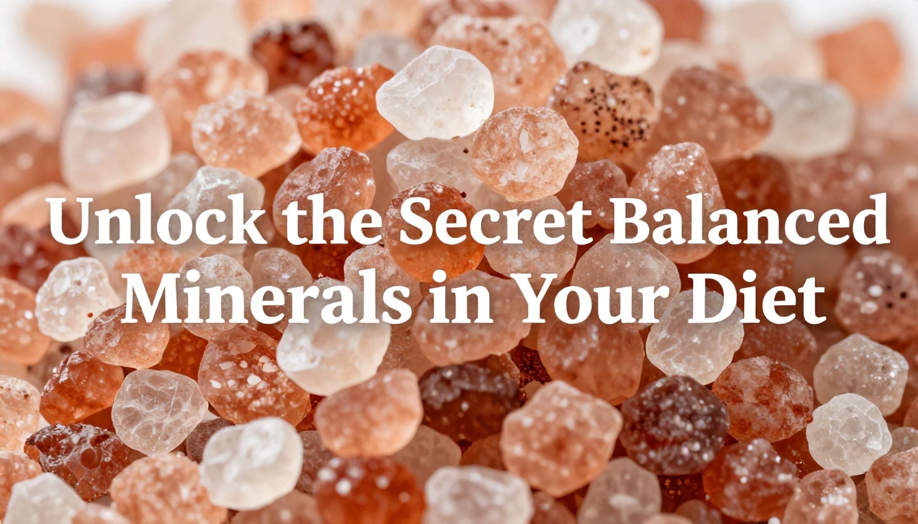 Unlock the Secret to Balanced Minerals in Your Diet