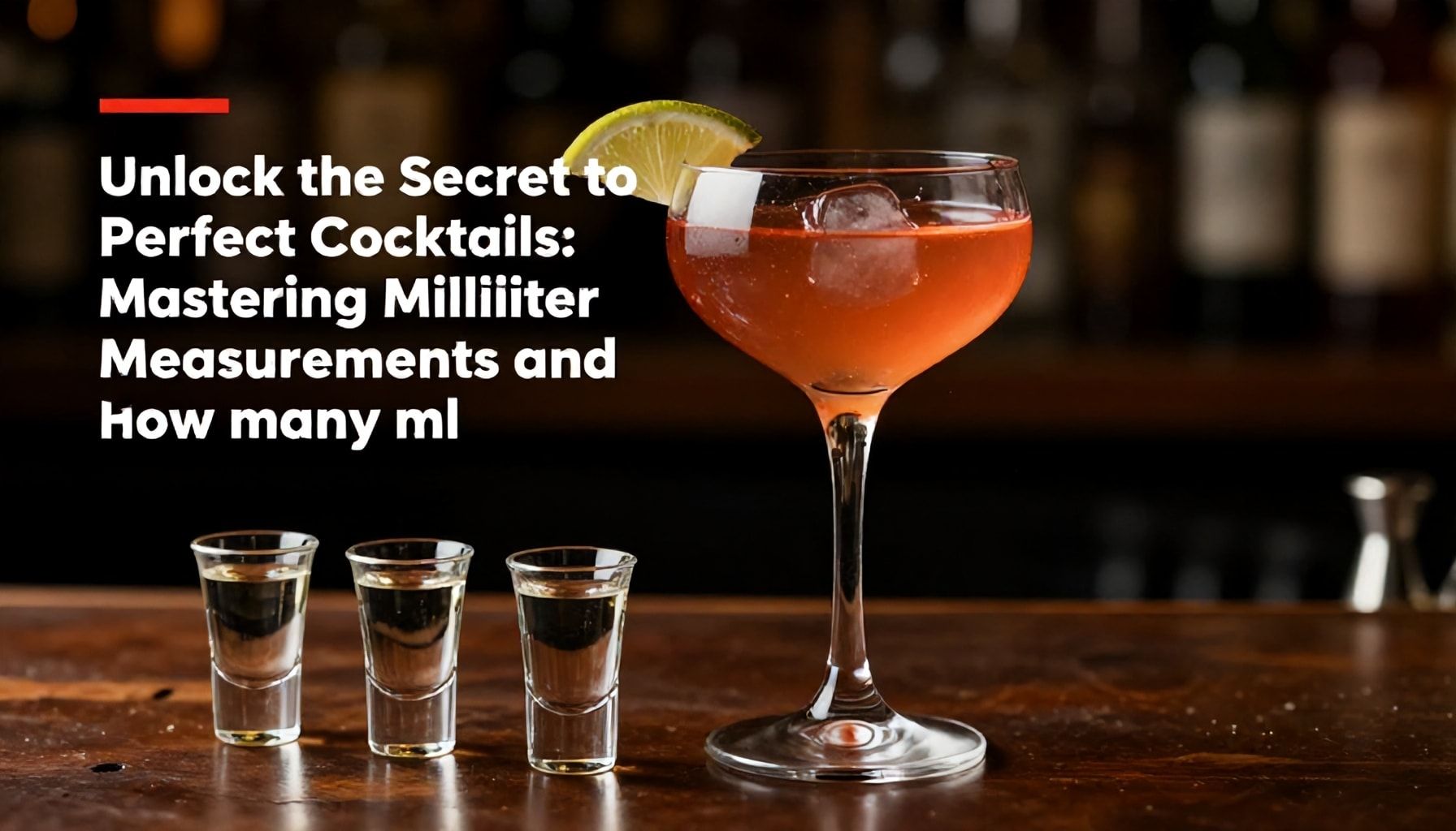 Unlock the Secret to Perfect Cocktails: Mastering Milliliter Measurements
