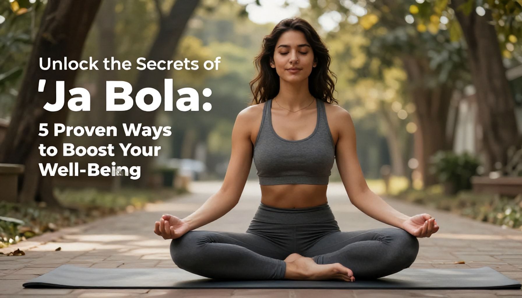 Unlock the Secrets of 'Ja Bola': 5 Proven Ways to Boost Your Well-Being"*