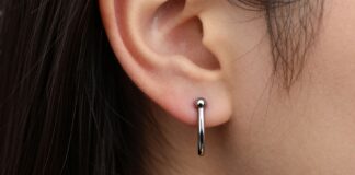 Enhance Your Look with a Stylish Vertical Labret Piercing