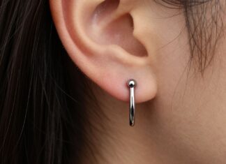Enhance Your Look with a Stylish Vertical Labret Piercing
