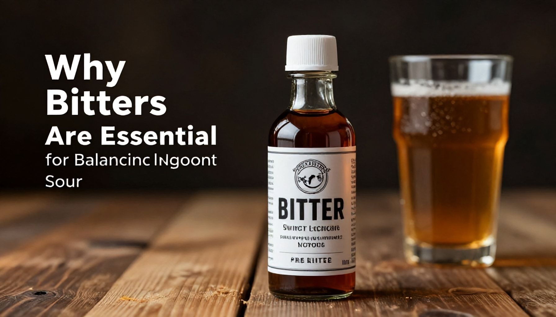 Why Bitters Are Essential for Balancing Sweet and Sour Notes
