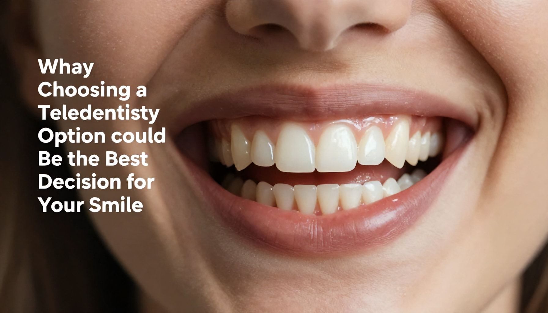 Why Choosing a Teledentistry Option Could Be the Best Decision for Your Smile*