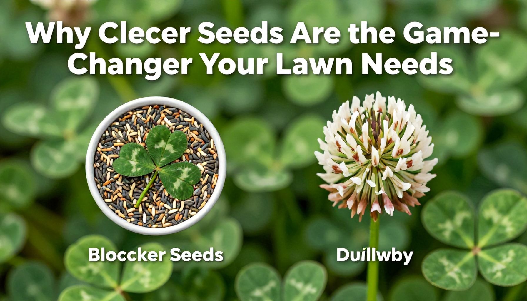 Why Clover Seeds Are the Game-Changer Your Lawn Needs*