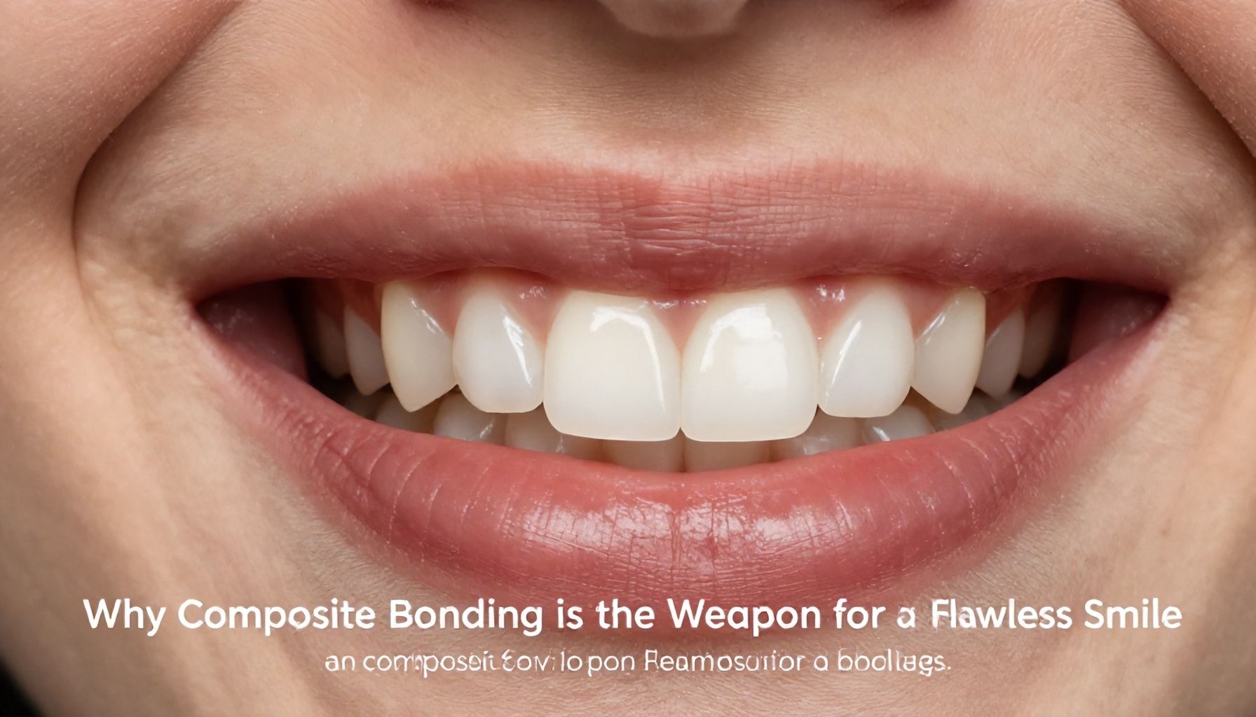 Why Composite Bonding is the Secret Weapon for a Flawless Smile*