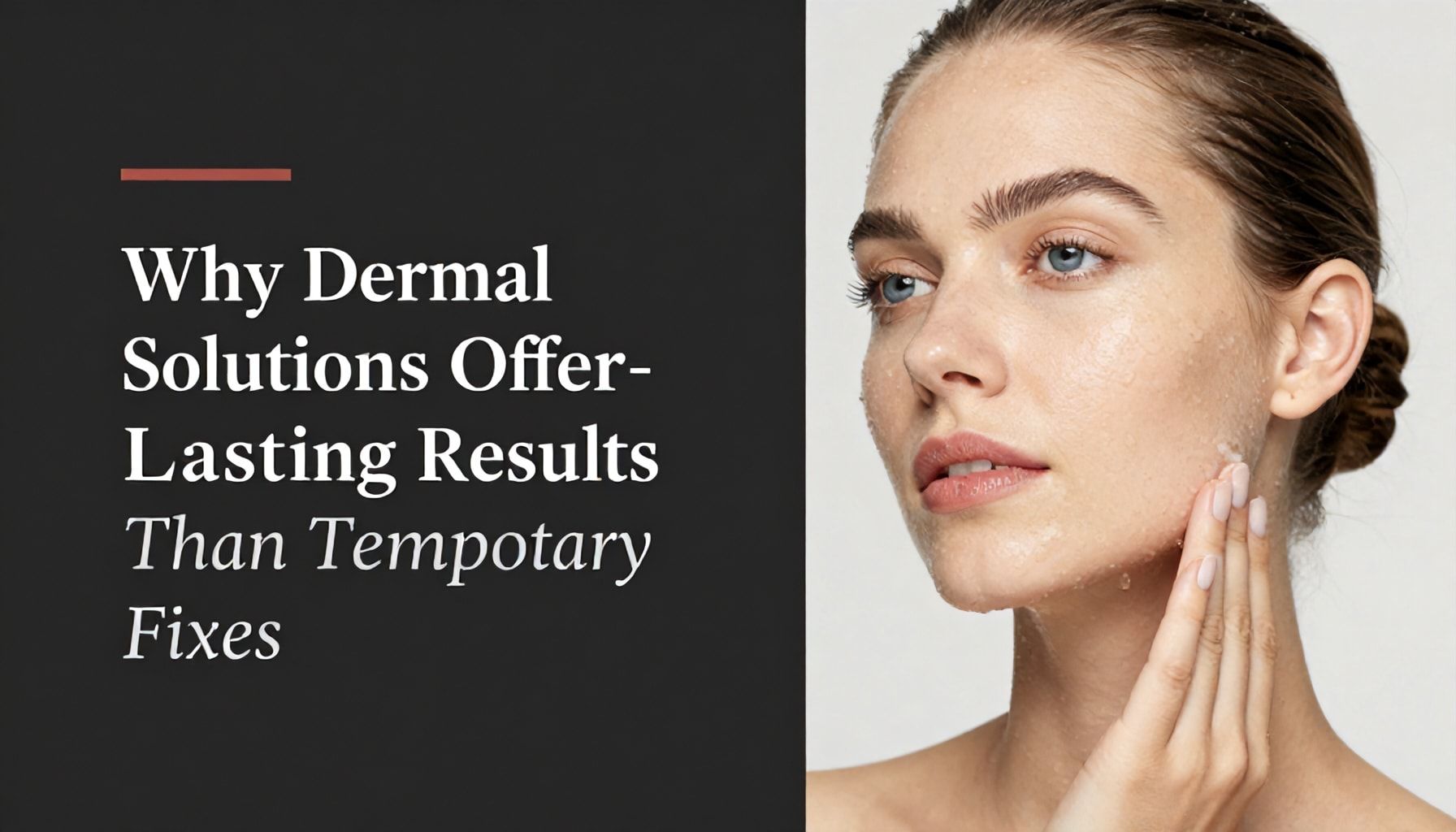 Why Dermal Solutions Offer Longer-Lasting Results Than Temporary Fixes*