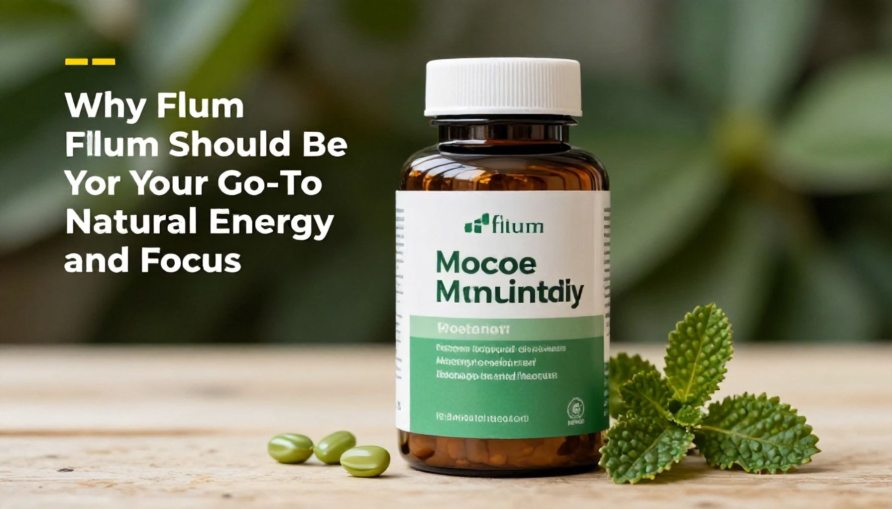 Why Flum Should Be Your Go-To for Natural Energy and Focus*