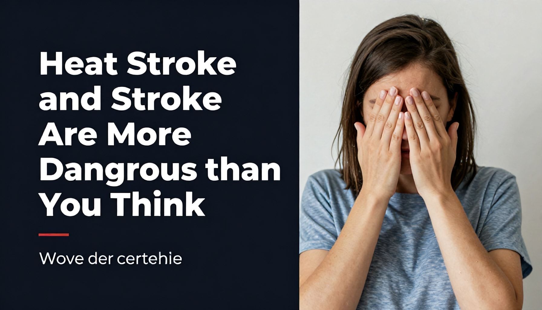 Why Heat Stroke and Stroke Are More Dangerous Than You Think*