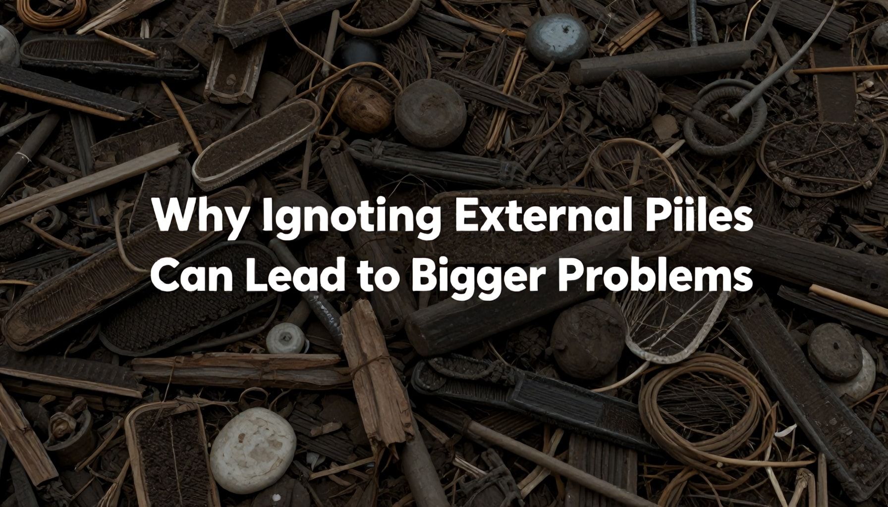 Why Ignoring External Piles Can Lead to Bigger Problems*