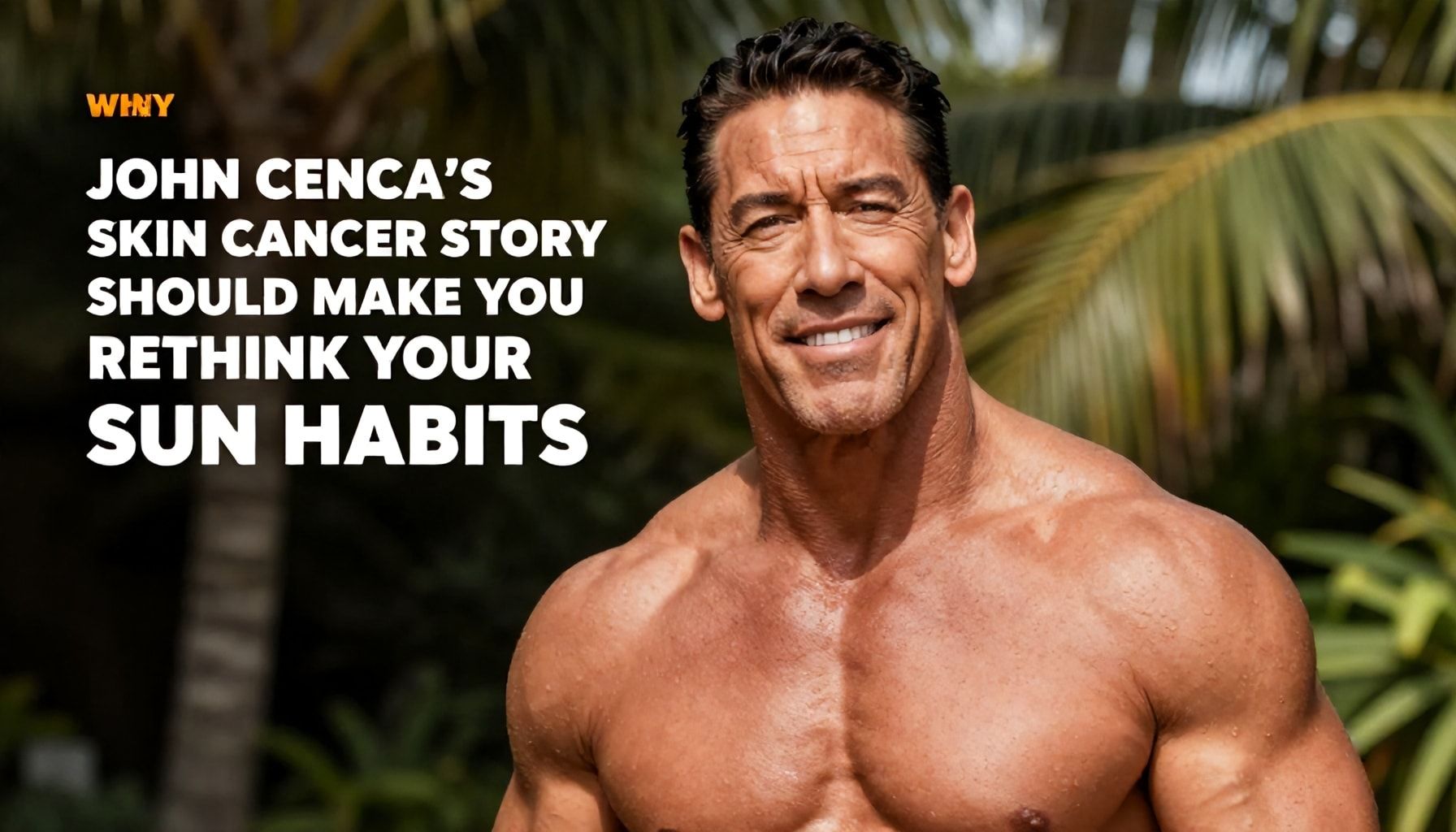 Why John Cena’s Skin Cancer Story Should Make You Rethink Your Sun Habits*