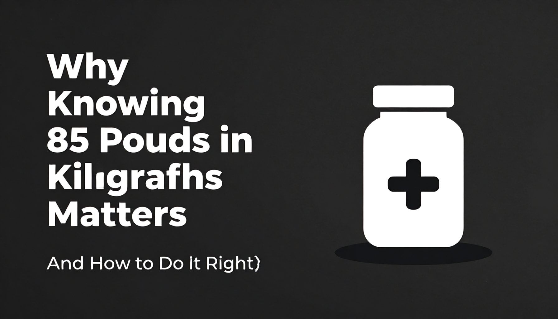 Why Knowing 85 Pounds in Kilograms Matters (And How to Do It Right)*