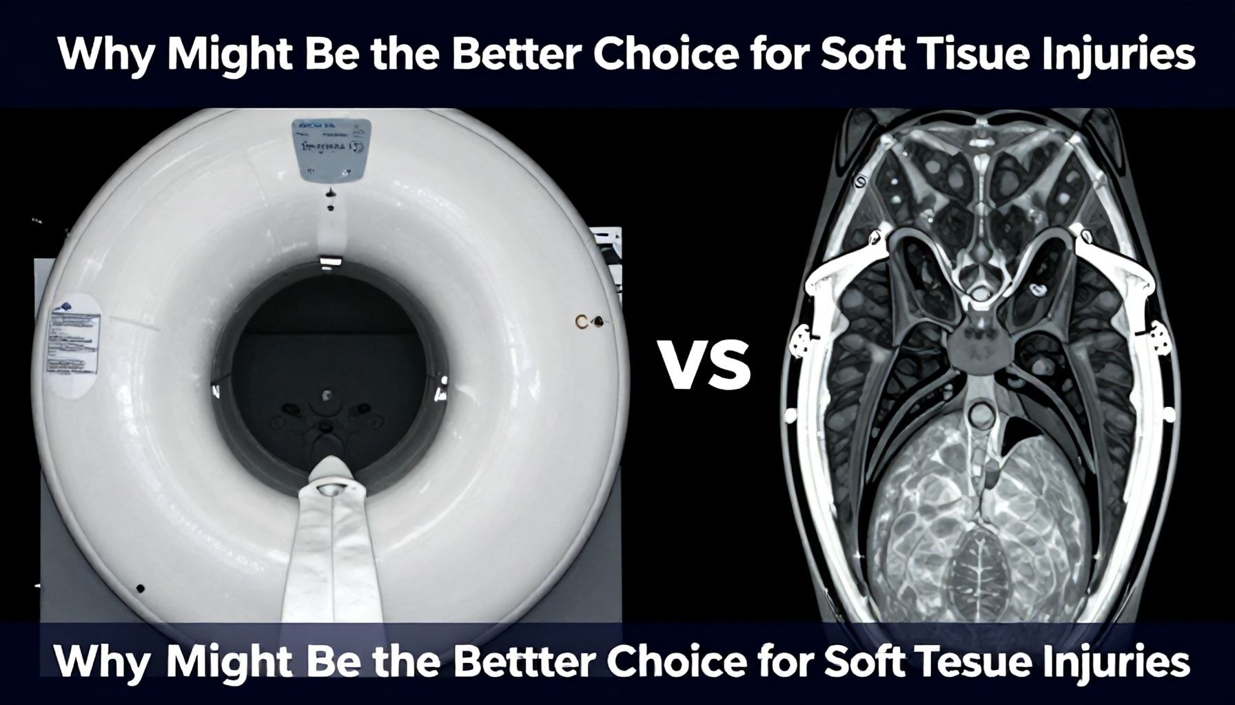 Why MRI Might Be the Better Choice for Soft Tissue Injuries*