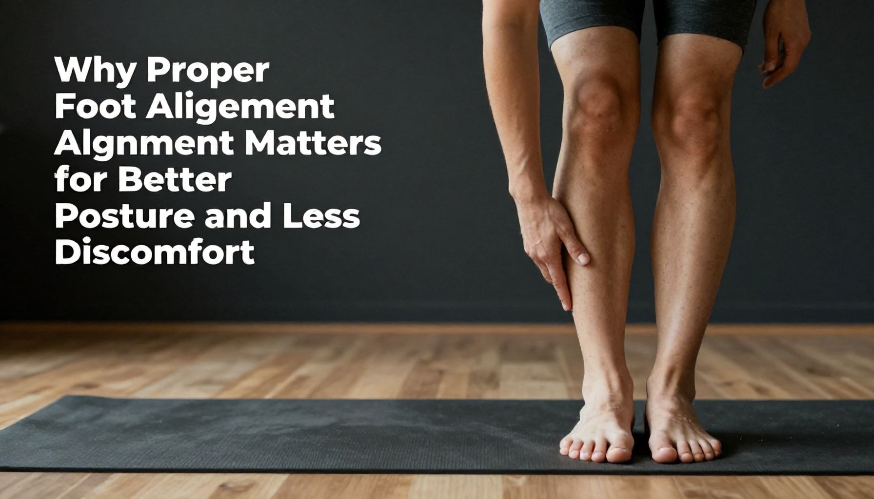 Why Proper Foot Alignment Matters for Better Posture and Less Discomfort*