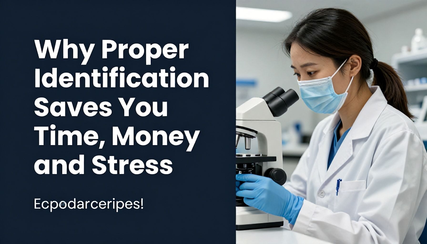 Why Proper Identification Saves You Time, Money, and Stress*