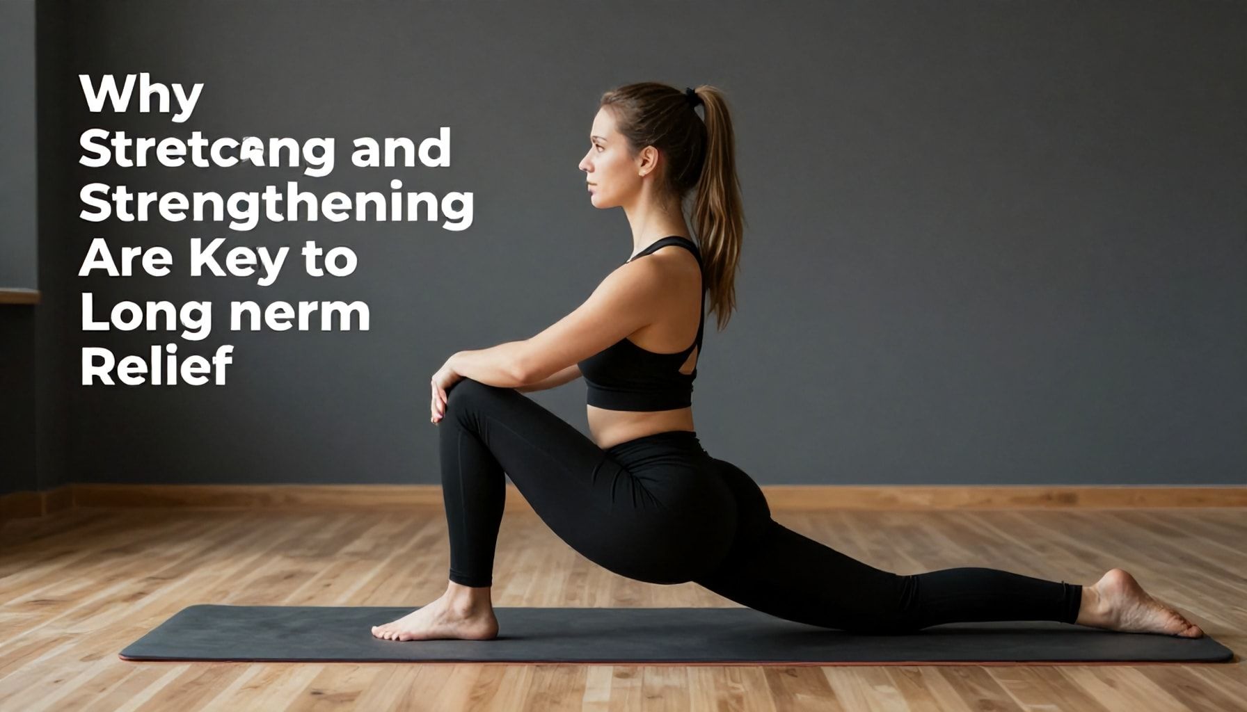 Why Stretching and Strengthening Are Key to Long-Term Relief*
