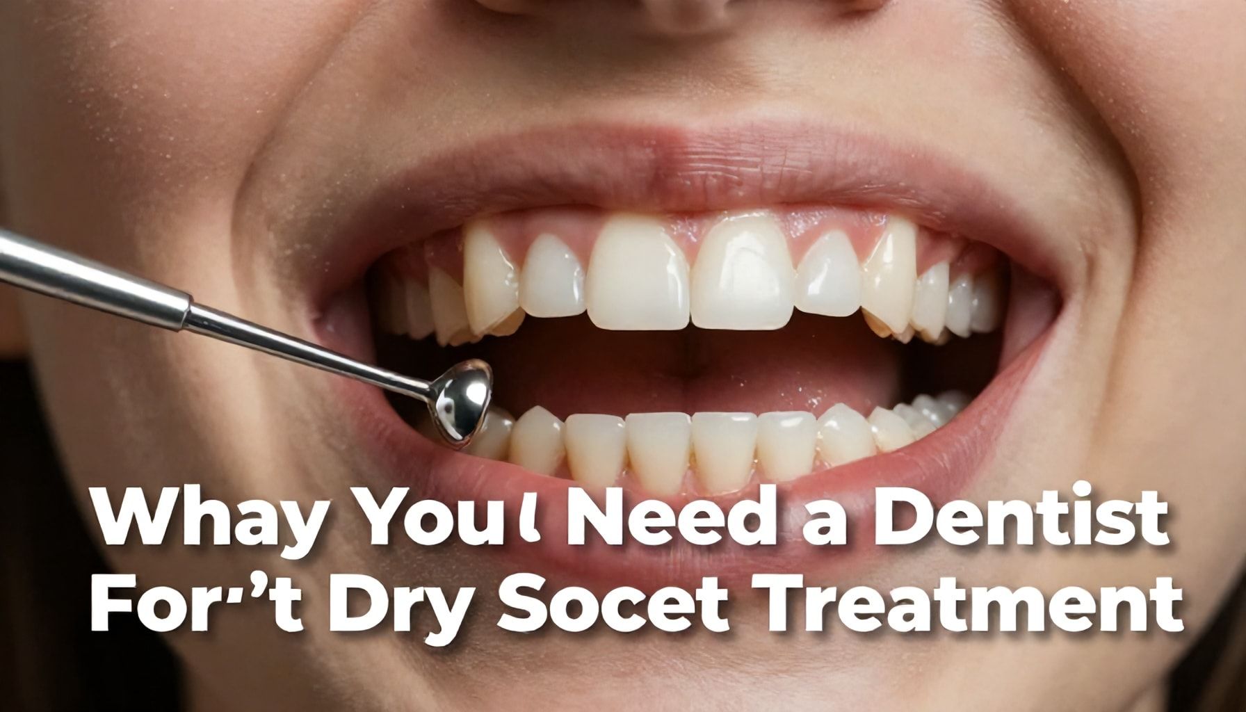 Why You Need a Dentist for Dry Socket Treatment (Don’t Wait!)*