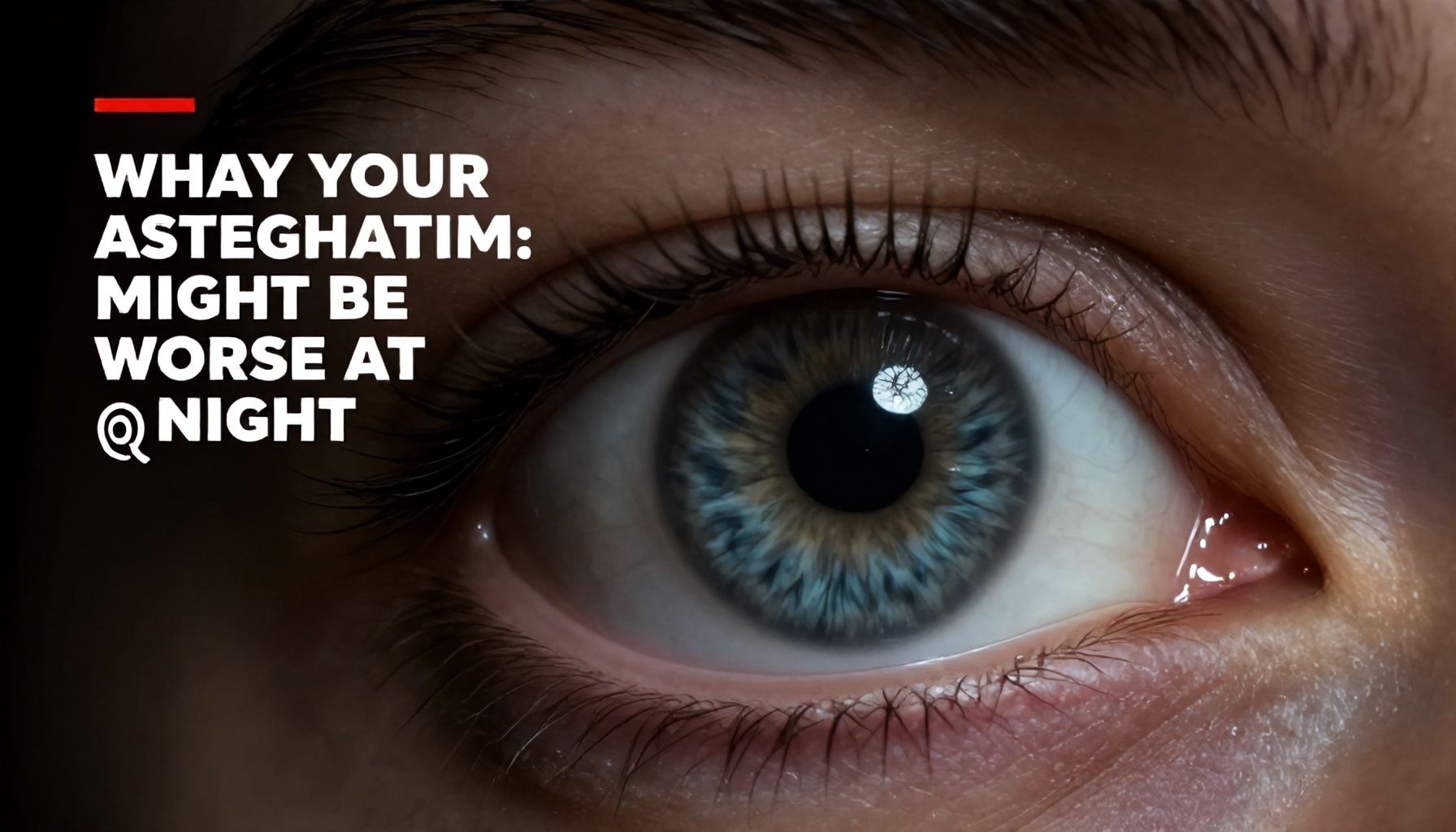 Why Your Astigmatism Might Be Worse at Night (And How to Fix It)*