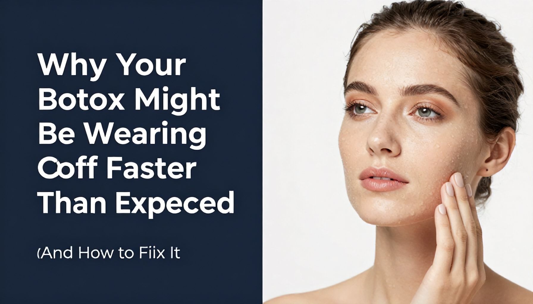 Why Your Botox Might Be Wearing Off Faster Than Expected (And How to Fix It)"*
