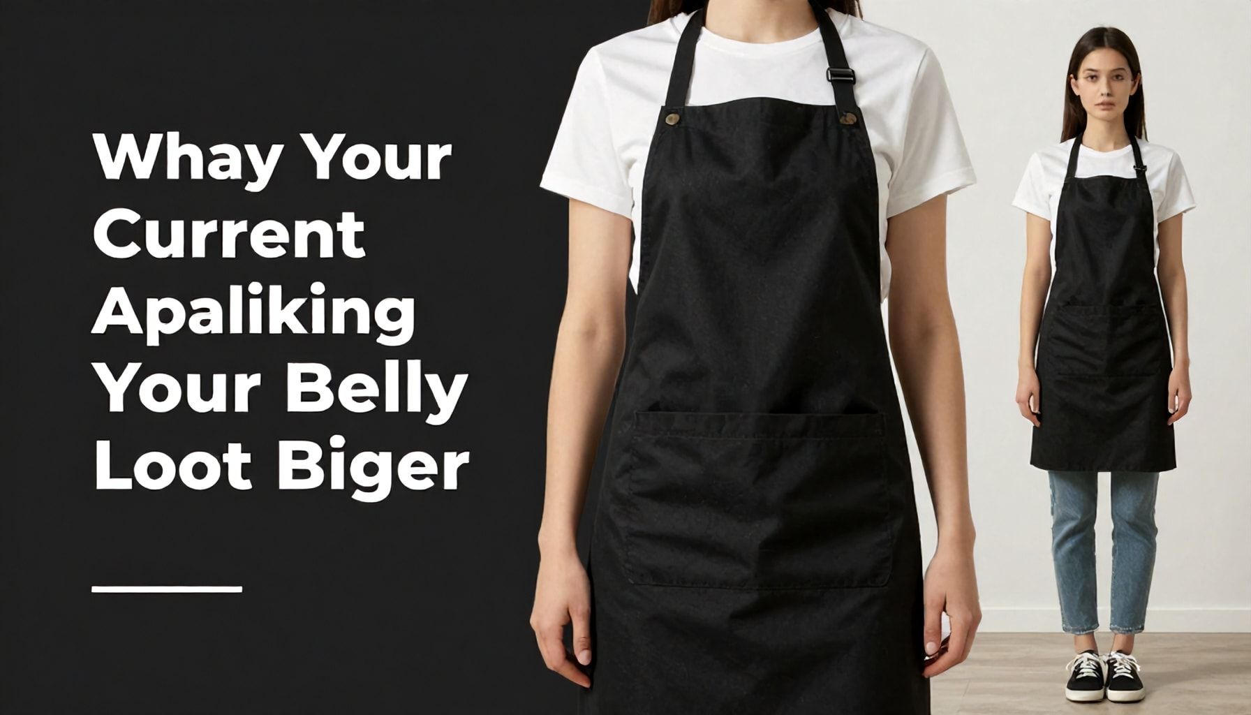 Why Your Current Apron Might Be Making Your Belly Look Bigger*