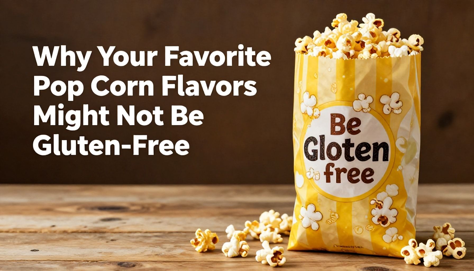 Why Your Favorite Popcorn Flavors Might Not Be Gluten-Free*