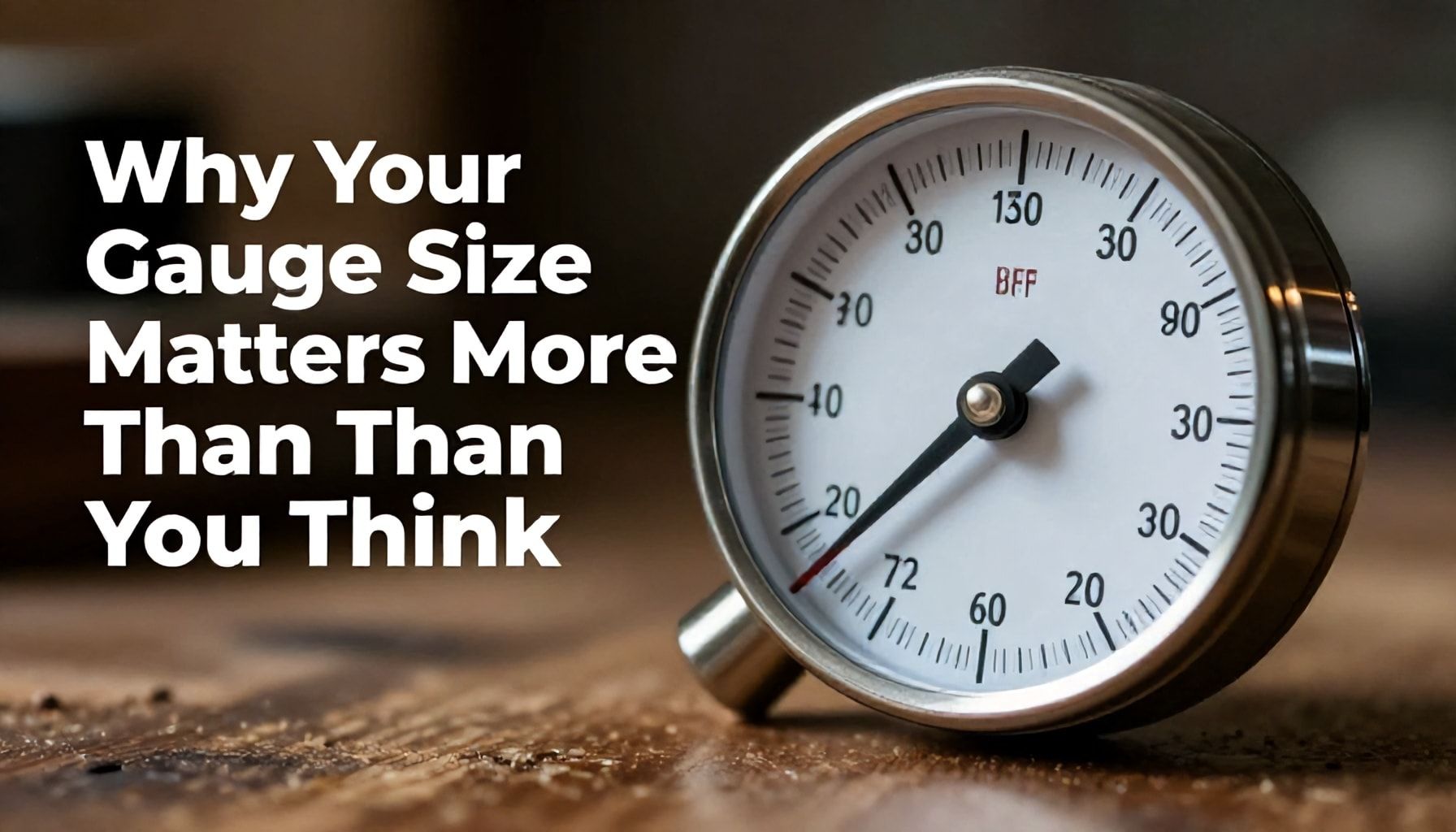 Why Your Gauge Size Matters More Than You Think (And How to Choose the Right One)*