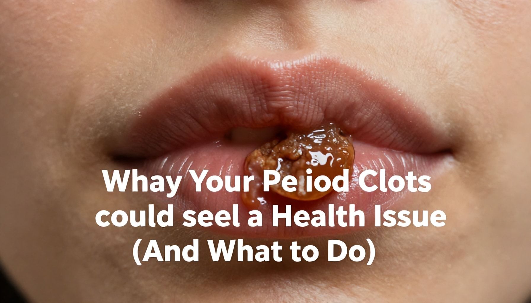 Why Your Period Clots Could Signal a Health Issue (And What to Do)*