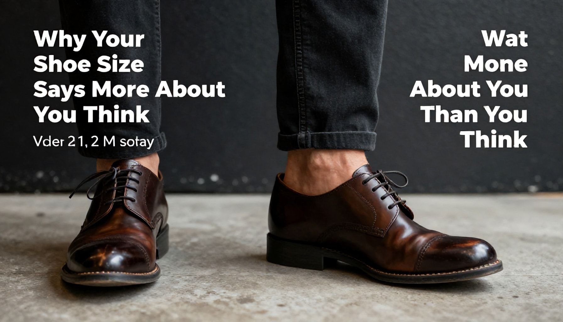 Why Your Shoe Size Says More About You Than You Think