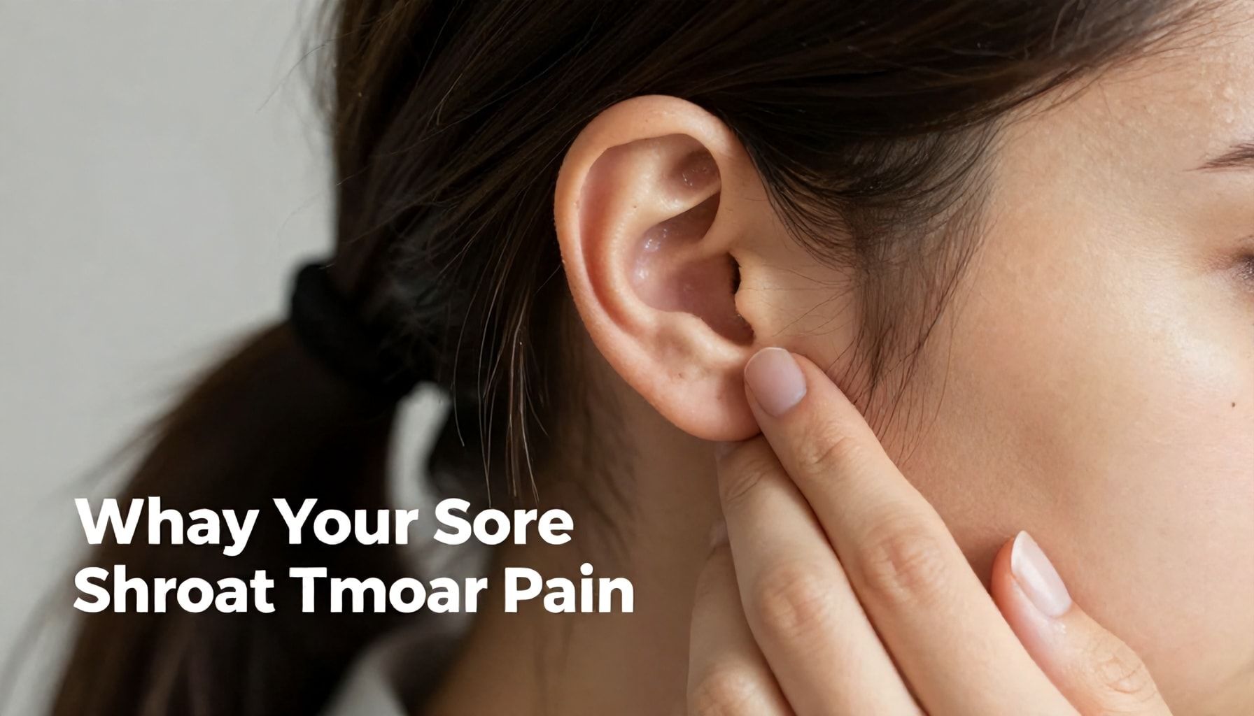 Why Your Sore Throat and Ear Pain Might Be Connected (And How to Fix It)*