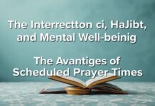 The Intersection of Faith, Routine, and Mental Health: The Benefits of Structured Prayer Times The Intersection of Faith, Habit, and Mental Well-being: The Advantages of Scheduled Prayer Times