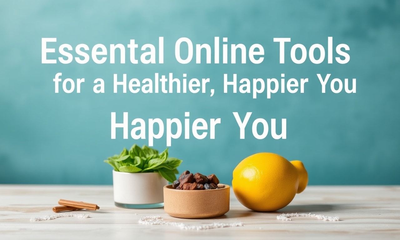 Essential Online Tools for a Healthier, Happier You